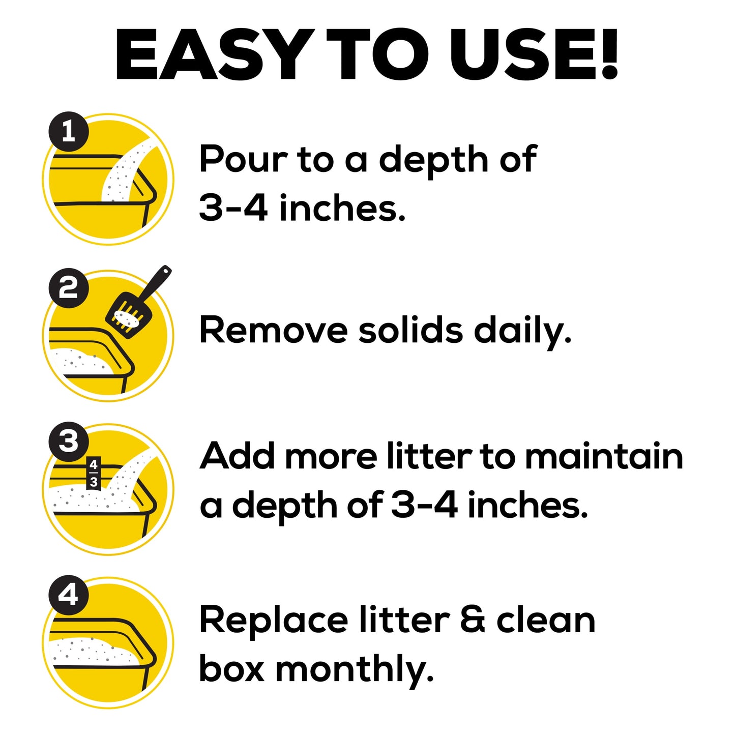 Purina Multi Cat, Low Dust, Clumping Cat Litter, Lightweight 4-In-1 Strength, 17 Lb. Box