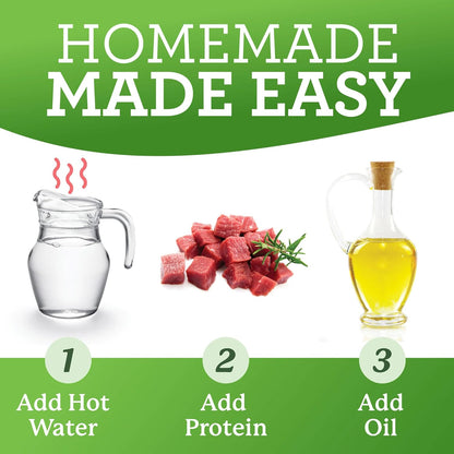 Veg-To-Bowl Dog Food, Human Grade Dehydrated Base Mix for Dogs, Grain Free Holistic Mix