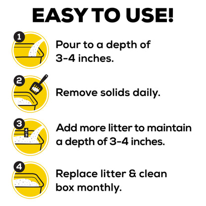 Purina  Multi Cat, Low Dust, Clumping Cat Litter, Lightweight 4-In-1 Strength, 17 Lb. Box