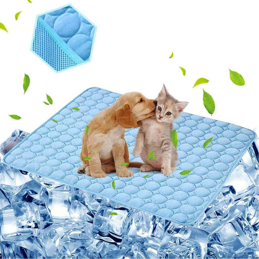 Dog Cooling Mat Pet Cooling Pads Dogs & Cats Pet Cooling Blanket for Outdoor Car Seats Beds