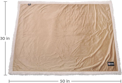Dog Blanket, Super Soft Sherpa Pet Blankets and Throws Sleeping Mat for Small Medium Doggies Puppy Animals 45"X30"